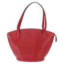 LOUIS VUITTON Epi Saint Jacques Shopping Shoulder Bag Red M52277 LV Auth 154251-13