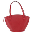 LOUIS VUITTON Epi Saint Jacques Shopping Shoulder Bag Red M52277 LV Auth 154251-2