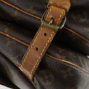 LOUIS VUITTON Monogram Saumur 30 Shoulder Bag M42256 LV Auth 154252-19