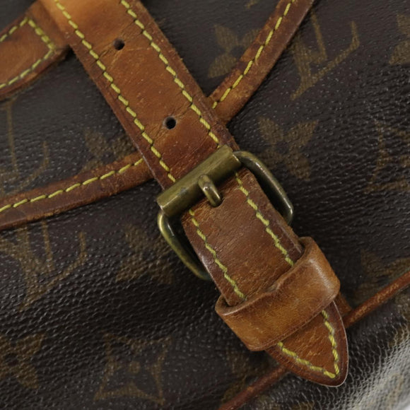 LOUIS VUITTON Monogram Saumur 30 Shoulder Bag M42256 LV Auth 154252