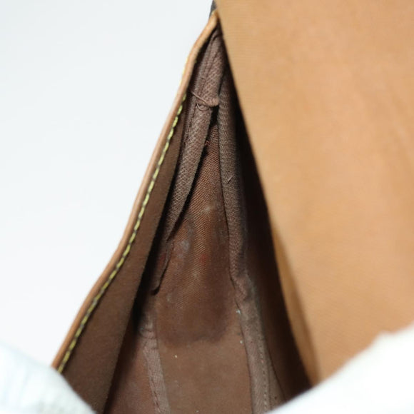 LOUIS VUITTON Monogram Saumur 30 Shoulder Bag M42256 LV Auth 154252