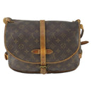 LOUIS VUITTON Monogram Saumur 30 Shoulder Bag M42256 LV Auth 154252-2