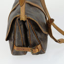 LOUIS VUITTON Monogram Saumur 30 Shoulder Bag M42256 LV Auth 154252-4
