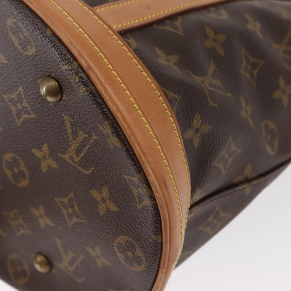 LOUIS VUITTON Monogram Bucket GM Shoulder Bag M42236 LV Auth 154253