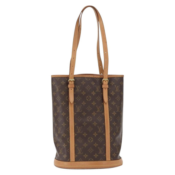 LOUIS VUITTON Monogram Bucket GM Shoulder Bag M42236 LV Auth 154253