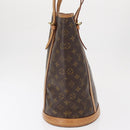 LOUIS VUITTON Monogram Bucket GM Shoulder Bag M42236 LV Auth 154253-4