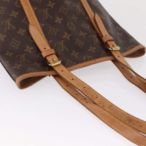 LOUIS VUITTON Monogram Bucket GM Shoulder Bag M42236 LV Auth 154253