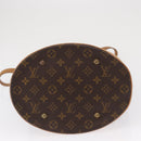 LOUIS VUITTON Monogram Bucket GM Shoulder Bag M42236 LV Auth 154253-5