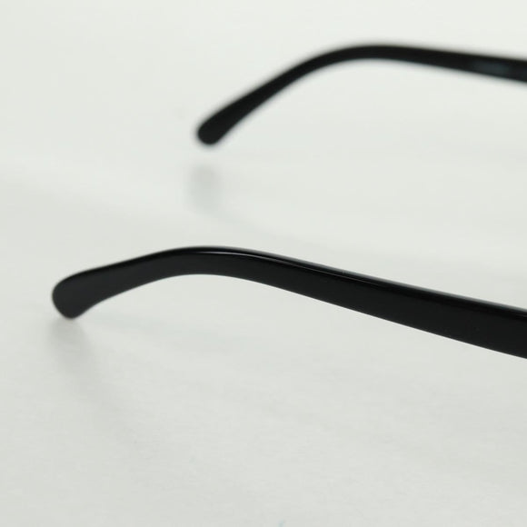 CHANEL Sunglasses plastic Black CC Auth 154254M