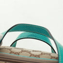 GUCCI GG Canvas Hand Bag Beige 124540 Auth 154256V-8
