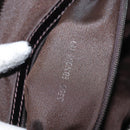 FENDI Zucca Canvas Hand Bag Black Brown Auth 154262-12