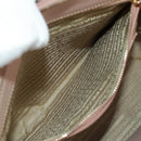 PRADA Hand Bag Safiano leather 2way Pink Gold Auth 154265V-27