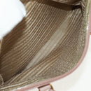 PRADA Hand Bag Safiano leather 2way Pink Gold Auth 154265V-29
