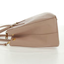 PRADA Hand Bag Safiano leather 2way Pink Gold Auth 154265V-3