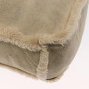 CHANEL Tote Bag Mouton Beige CC Auth 154266-9
