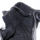 GUCCI Tote Bag Leather Black Silver 101919 Auth 154269-18