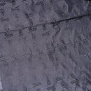 GUCCI Tote Bag Nylon Black Silver 241102 Auth 154270-10