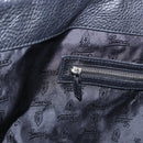 GUCCI Tote Bag Nylon Black Silver 241102 Auth 154270-21