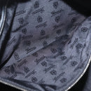 GUCCI Tote Bag Nylon Black Silver 241102 Auth 154270-22