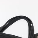 GUCCI Tote Bag Nylon Black Silver 241102 Auth 154270-14