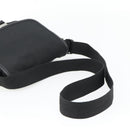 PRADA Shoulder Bag Nylon Black Silver Auth 154272-7