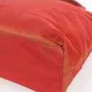 PRADA Hand Bag Nylon Red Auth 154276-9