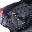 PRADA Hand Bag Nylon Red Auth 154276-19