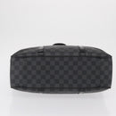LOUIS VUITTON Damier Graphite Tadao Shoulder Bag 2way N51192 LV Auth 154278-5