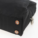 PRADA Hand Bag Nylon Black Auth 154280-15