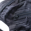 PRADA Hand Bag Nylon Black Auth 154280-20
