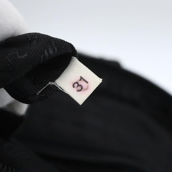 PRADA Hand Bag Nylon Black Auth 154280