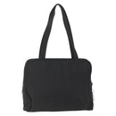 PRADA Hand Bag Nylon Black Auth 154280-2