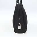 PRADA Hand Bag Nylon Black Auth 154280-3