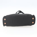 PRADA Hand Bag Nylon Black Auth 154280-5