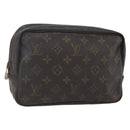 LOUIS VUITTON Monogram Trousse Toilette 23 Clutch Bag M47524 LV Auth 154284-1