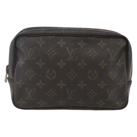 LOUIS VUITTON Monogram Trousse Toilette 23 Clutch Bag M47524 LV Auth 154284