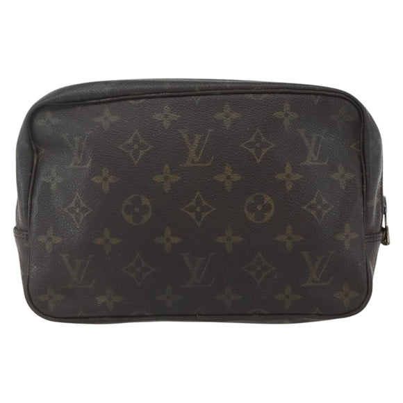 LOUIS VUITTON Monogram Trousse Toilette 23 Clutch Bag M47524 LV Auth 154284