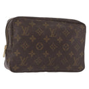 LOUIS VUITTON Monogram Trousse Toilette 23 Clutch Bag M47524 LV Auth 154285-1