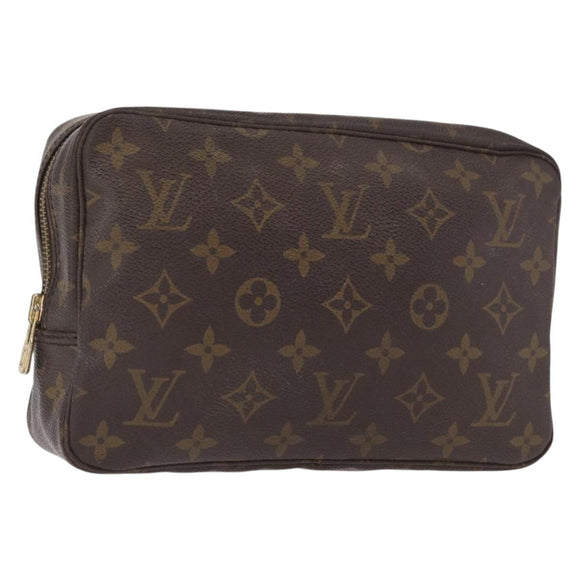 LOUIS VUITTON Monogram Trousse Toilette 23 Clutch Bag M47524 LV Auth 154285