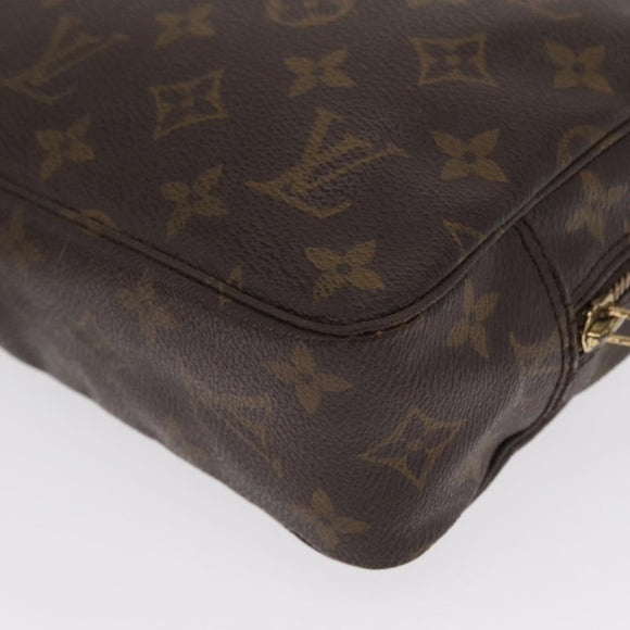 LOUIS VUITTON Monogram Trousse Toilette 23 Clutch Bag M47524 LV Auth 154285