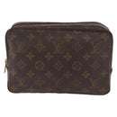 LOUIS VUITTON Monogram Trousse Toilette 23 Clutch Bag M47524 LV Auth 154285-13