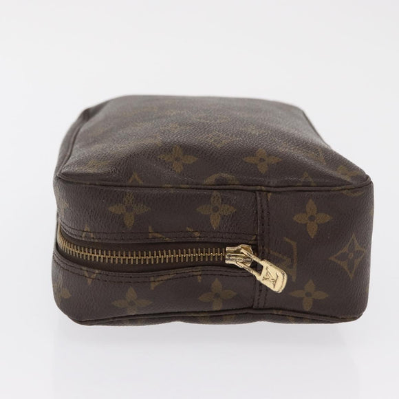 LOUIS VUITTON Monogram Trousse Toilette 23 Clutch Bag M47524 LV Auth 154285
