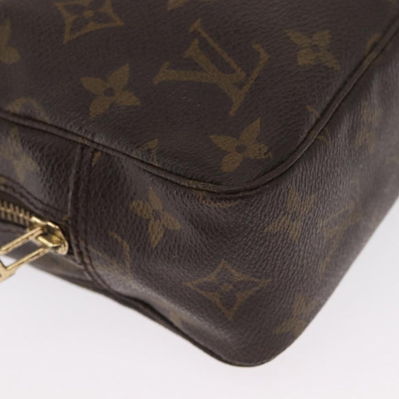 LOUIS VUITTON Monogram Trousse Toilette 23 Clutch Bag M47524 LV Auth 154285