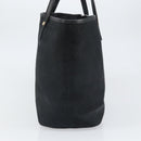 BVLGARI Logo Mania Tote Bag Canvas Black Gold Auth 154287-3