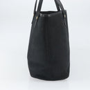 BVLGARI Logo Mania Tote Bag Canvas Black Gold Auth 154287-4