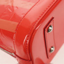 LOUIS VUITTON Vernis Rayure Alma BB Hand Bag 2way Rose rich LV Auth 154292V-18