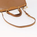 LOUIS VUITTON Monogram Vernis Blair GM Bag 2way Rose Velur M91797 LV Auth 154294-10