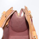 LOUIS VUITTON Monogram Vernis Blair GM Bag 2way Rose Velur M91797 LV Auth 154294-22
