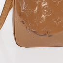 LOUIS VUITTON Monogram Vernis Blair GM Bag 2way Rose Velur M91797 LV Auth 154294-5