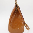 LOUIS VUITTON Monogram Vernis Blair GM Bag 2way Rose Velur M91797 LV Auth 154294-6